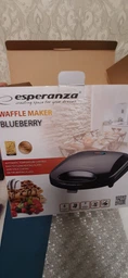 Вафельниця ESPERANZA BLUEBERRY EKT008 1000 Вт фото від покупців 9