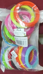 Пластик для 3D ручки набір Еко пластику Smart PLA 3D-PEN filament PLA для 3D-ручок 1.75 мм / 210 метрів (21 колір по 5 м)