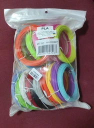 Пластик для 3D ручки набір Еко пластику Smart PLA 3D-PEN filament PLA для 3D-ручок 1.75 мм / 210 метрів (21 колір по 5 м) фото від покупців 1