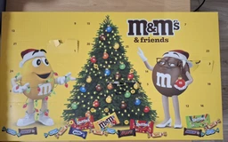 Новогодний шоколадный подарок M&M's&Friends Рождественский календарь 463 г (4823053701122)