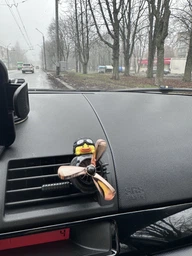 Ароматизатор-освіжувач автомобільний на торпеду в повітропровід Pilot Mr. Duck, Чорний