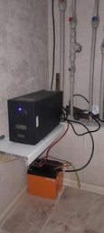 ИБП Powercom для котла с чистой синусоидой (INF1100) фото от покупателей 2
