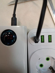 Сетевой фильтр-удлинитель Aura Energy 4+3 USB-A + USB-C (PD) 2 м White (AUEMFP43PD2MW) фото от покупателей 1