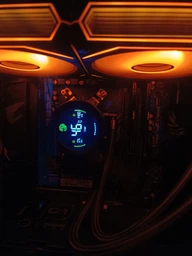 Система жидкостного охлаждения Gamemax IceBurg 240 Digital WH фото от покупателей 9