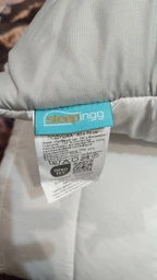 Набор антиаллергенных подушек Sleepingg 50х70 см аналог лебяжьего пуха белая х 2 шт (2200004314471_1) фото от покупателей 7