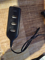 USB HUB з переключателями 4 порти Digital Hub White