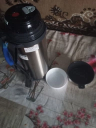 Термос ZOJIRUSHI SF-CС15XA 1.5l (складна ручка + ремінець) Сталевий фото від покупців 2
