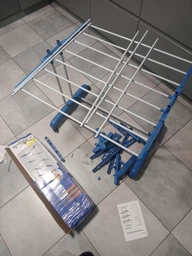 Сушарка для білизни для підлоги Garment Rack With Wheels TM-0035 на 20 кг 3 яруси на колесах фото від покупців 18