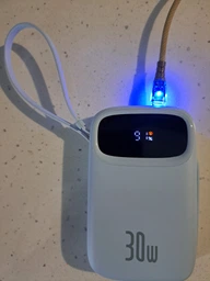 УМБ Baseus Qpow 2 USB-C 10000 mAh 30 W Blue (P10055008313) фото от покупателей 2