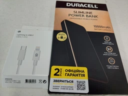 УМБ Duracell | CHARGE PLUS | 10000 mAh | 15W | Black (DRPB3009A)