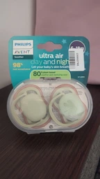 Пустышки Philips AVENT Ultra Air 6-18 месяцев 2 шт (SCF087/18) фото от покупателей 3