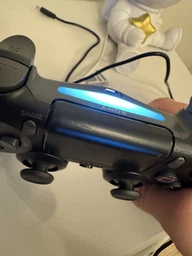 Геймпад беспроводной Sony DualShock 4 Wireless Controller Black для PS4/PC/Смартфона 1000 мА фото от покупателей 7