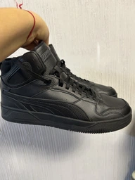 Мужские демисезонные ботинки кожаные Puma RBD Break Mid 40241301 42 (8UK) 27 см White/Cool Light Gray/Black (4069156602496) фото от покупателей 1