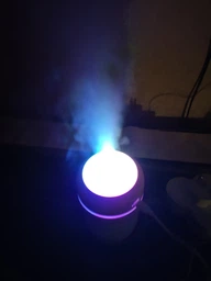 Увлажнитель воздуха ультразвуковой ночник для дома Brillix AirGlow 2F диффузор с led подсветкой 280мл + 4 сменных фильтра в комплекте увлажнители диффузоры фото от покупателей 11