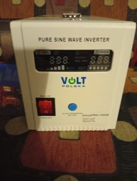 Джерело безперебійного живлення (ДБЖ) Volt Polska SINUSPRO-800E 500/800W 12v Білий фото від покупців 13