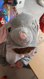 Піжама кігурумі My Kigu Кролик Зайчик Сірий для хлопчика розмір XL на зріст 175-182 см (202942)