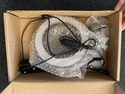 Лампа Кільцева Bag 16 см з лінзою на Струбціні USB /регулювання яскравості та зміни режиму Чорний