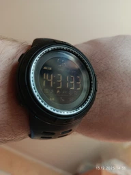 Наручные умные часы Skmei 1250 Smart Clever (Черные)
