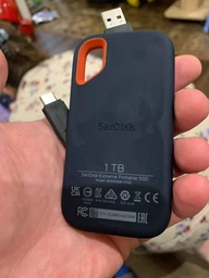 SSD накопичувач SanDisk Extreme v2 e61 2tb usb 3.2 (sdssde61-2t00-g25) фото від покупців 4
