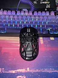 Игровая Мышка ATTACK SHARK R2 Purple МАГНИЕВЫЙ Корпус Беспроводная Трехрежимная 2.4G/Bluetooth/Кабель, 8000Hz, PAW3950MAX, 42000 DPI, 45 грамм Ультралегкая фото от покупателей 2