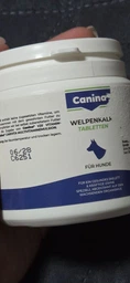 Мінеральний комплекс для цуценят та молодих собак Canina Welpenkalk 350 таб/350 г
