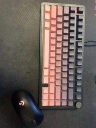 Клавиатура Attack Shark X85 Black Gradient Беспроводная Игровая Механическая. 2.4G/Bluetooth/Кабель. Батарея 5000mAh. 75% фото от покупателей 1