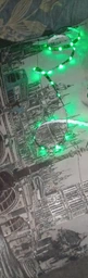 Світлодіодна LED стрічка комплект 10 метрів RGB 5050 із Bluetooth додатком водостійка від USB фото от покупателей 10