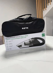 Акумуляторний автомобільний пилосос RZTK Storm 8000 USB Type-C (Бездротовий, 2600 мА/год, HEPA, 8000 Па) фото від покупців 8