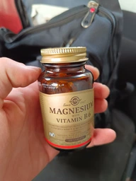Магній з вітаміном В-6 Solgar (Magnesium With Vitamin B6) 250 таблеток