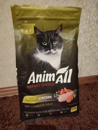 Сухой корм AnimAll для кошек со свежей курицей 1.5 кг фото от покупателей 1