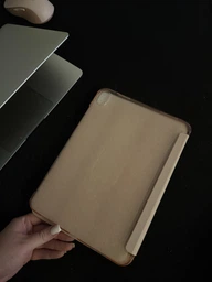 Чохол обкладинка BBM1 Leather для iPad 10 2022/2024 10.9"/iPad 11" 2025 (A16) Темно-зелений фото від покупців 9