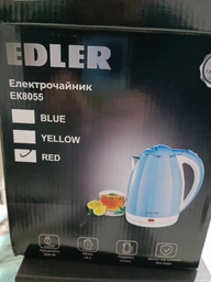 Электрочайник Edler EK8055 Red фото от покупателей 1
