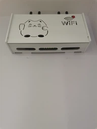 Настінна коробка для роутера Wi-Fi Полка 40*20,5*10 см Котик