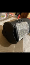 Бездротовий акумуляторний ручний світлодіодний ліхтар Luxury YJ-2829TP на 5Вт + 25SMD LED збоку