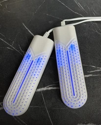 Сушилка для обуви электрическая Shoes dryer с ультрафиолетом, электросушка для сушки обуви (белая) фото от покупателей 9