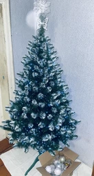 Штучна Ялинка Royal Tree RT-6-1 Олімпійська засніжена 90 см зелена фото от покупателей 8