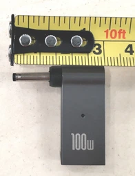 Адаптер STLab USB Type-C to DC Male Jack 3.0x1.1 mm для зарядки ноутбуков ACER, SAMSUNG (PD100W-3.0x1.1mm) фото от покупателей 3