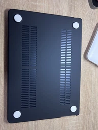 Чохол-накладка Fruct AirM2/M3 для MacBook Air 13.6 M2 2022 / M3 2024 / M4 2025 Матовий Grey фото від покупців 11