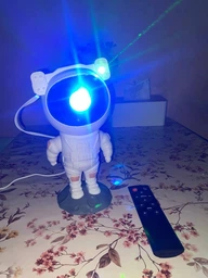 Астронавт нічник-проектор зоряного неба RZTK Ellon USB + пульт ДУ фото від покупців 14