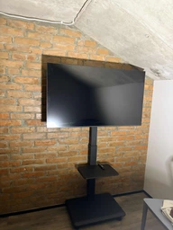 Підлогова стійка для телевізора OfficePro TVS302B 37"-75" Black