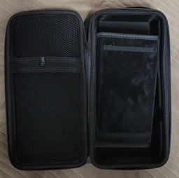 Збільшений захисний кейс Mini Travel для ігрової консолі Nintendo Switch / Nintendo Switch OLED (Full Black) [455862809] фото від покупців 1