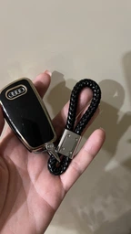 Брелок для ключей автомобиля с логотипом Audi в подарочной коробке, брелки на подарок U9196 Ауди фото от покупателей 1