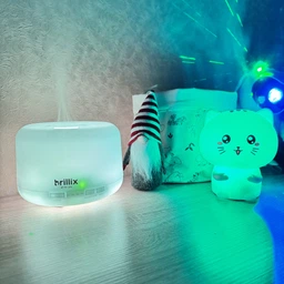 Увлажнитель воздуха Brillix AromaGlow 480X ультразвуковой ночник аромадиффузор для дома ароматический дифузор 480 мл с led подсветкой на 6 цветов и пультом аромадиффузоры увлажнители арома диффузоры фото от покупателей 8