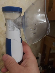 Портативный ингалятор небулайзер Mesh Nebulizer JSL-W302 фото от покупателей 1