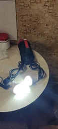 Ліхтар прожектор світлодіодний кемпінговий з сонячною панеллю Power Bank багатофункціональний Yajia YJ-1902T фото від покупців 1
