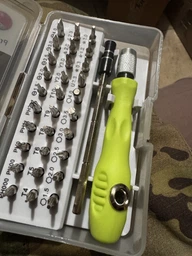 Набір викруток BAKKU BK-3035(Ручка+30насадок),Box