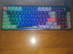 Клавіатура дротова MSI Forge GK110 USB Black фото від покупців 2