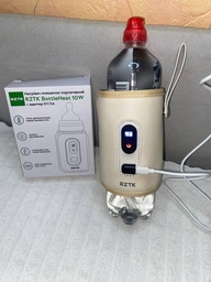 Подогреватель бутылочек портативный RZTK BottleHeat 10W + Адаптер 5V/2A фото от покупателей 5