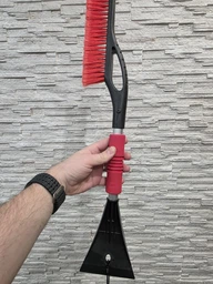 Щітка для снігу Bottari зі скребком 60 см Тоскана Червона 32302Red-IS