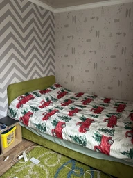 Постільна білизна “LeLIT” Р-0172, Полісатин, Білий з принтом, Півтораспальна